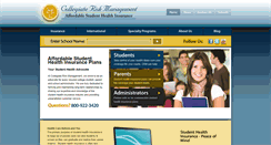 Desktop Screenshot of collegiaterisk.com